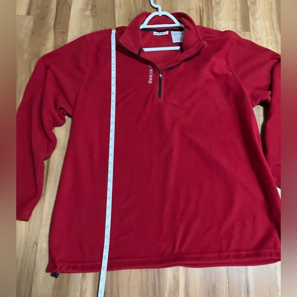 Reebok Men's Bold Red Performance Jacket - Picture 8 of 10